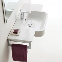 Lavabo A Consolle In Ceramica.Consolle Bagno Clasicca O Moderna